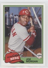 2018 Topps Archives 1981 Design Joe Morgan #232 HOF 05ds