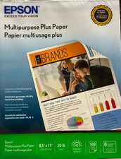 Epson - S450217-4 - Multipurpose Plus Paper - 8.5" x 11" - 500 sheets