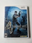 Resident Evil 4 -- Wii Edition (Nintendo Wii, 2007) CIB Complete Manual