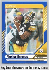 2024 Donruss #88 Plaxico Burress Press Proof Blue