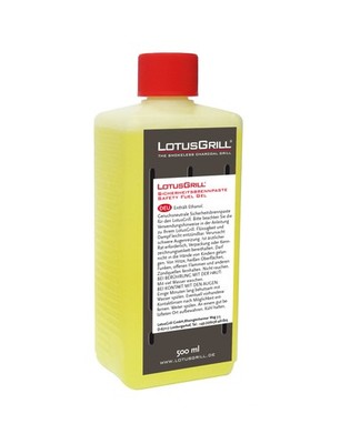 LotusGrill Brennpaste 500 ml sparsame Familiengröße für den Holzkohlegrill