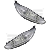 Scheinwerfer Set Links & Rechts H7/H1 Mit Tagfahrlicht FüR Ford Fiesta VI
