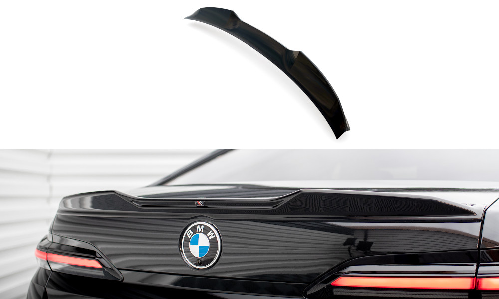 Spoiler Cap 3D BMW 7 G70 Maxton becquet arrière de coffre