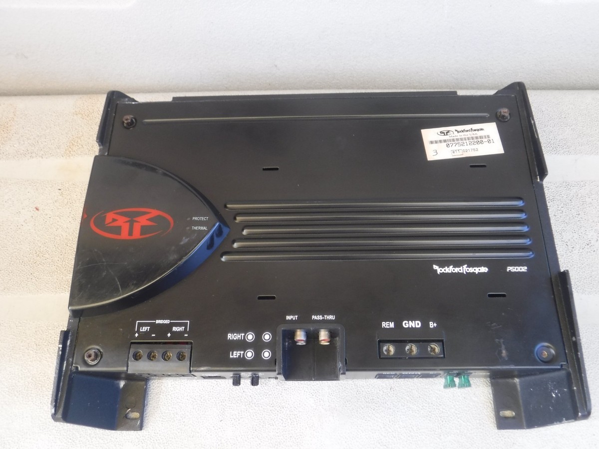 Rockford P5002 Fosgate 2 Channel Amp | eBay