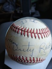 Negro League Signed Baseball 23 Autographs Radcliffe O'Neil Johnson JSA LOA