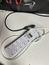 BN-LINK 8 Outlet Surge Protector with 7Day Digital Timer 4 Timed 4 Always On