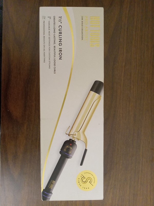 HOT TOOLS Pro Artist Professional 24K Gold Curling, 1-1/2 inch Model 1102