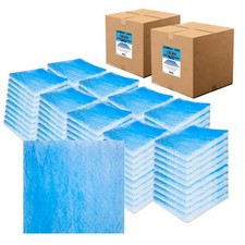 Lauco Paint Spray Booth Exhaust Filter Pad 20 X 20 X 2 18 Gram Fiberglass