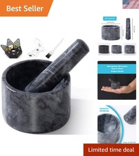 Handcrafted Mini Marble Pill Crusher - Perfect for Easy Pill Management