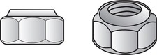 Hillman 829720 Stainless Steel Nylon Coarse Insert Locking Nut 1/4 in. -20