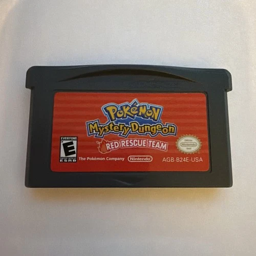 New ListingGba Pokemon Mystery Dungeon Red Rescue Team Gameboy Advance