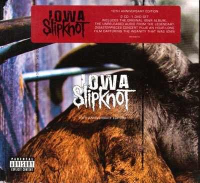 SLIPKNOT - Iowa (10th Anniversary Edition) - 2xCD + DVD Set