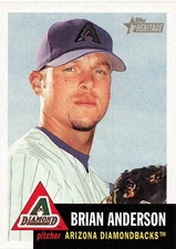 BRIAN ANDERSON 2002 TOPPS HERITAGE #255