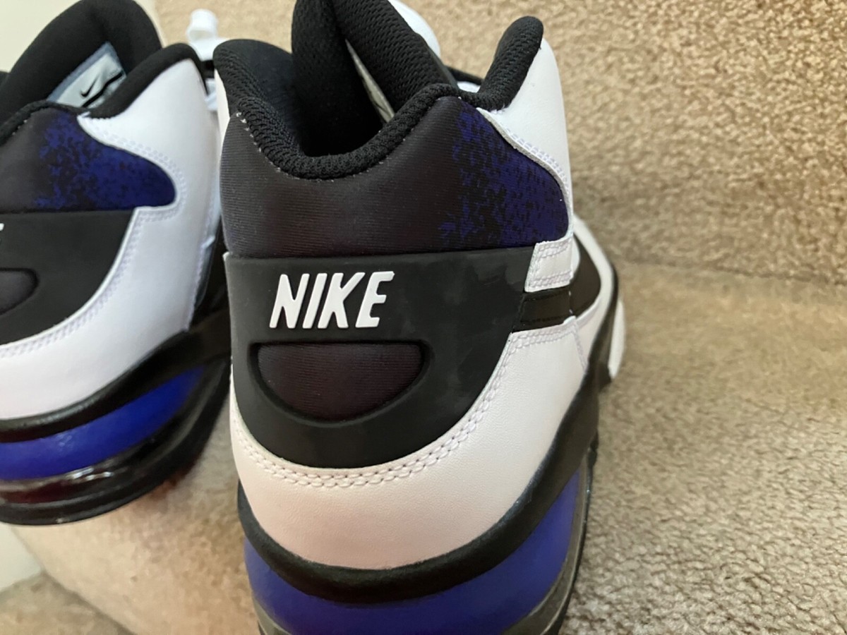 Size 10.5 - Nike Air Force Max White Black for sale online