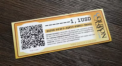 Coupon-Cash, 30,49 EUR - Mail-Versand siehe Beschreibung - Bild 1 von 1
