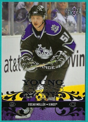 2008/09 Upper Deck Young Guns card# 222 of Oscar Moller