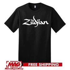 ZILDJIAN T-SHIRT Drummer Cymbals Percussion Drums Music Cymbal Shirt Tee Tshirt