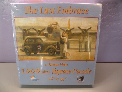 SUNSOUT INC The Last Embrace WW1 1000pc Jigsaw Puzzle by Brian Hart