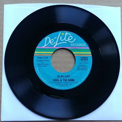 KOOL & THE GANG Be My Lady 45 7'' FUNK SOUL Record Vinyl 1982 De-Lite Records