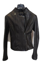 Giubbino Donna chiodo nolabel vera pelle mod tau 2