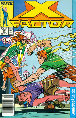 X-Factor #20 (1986 1st Series) Newsstand Edition