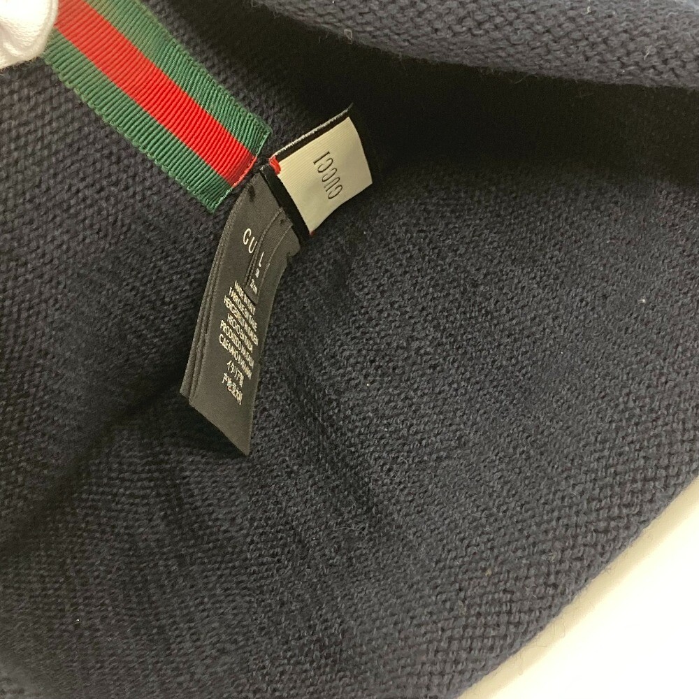 GUCCI Sequin Love logo LOVED beanie hat knit hat knit cap Knit hat