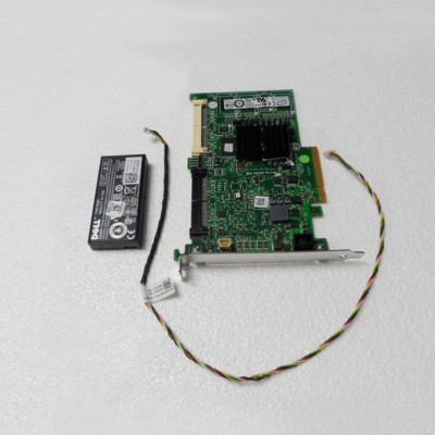 DELL POWEREDGE R410 T310 SERVER PERC 6I PCI SAS SATA T774H WY335 RAID + BATTERY