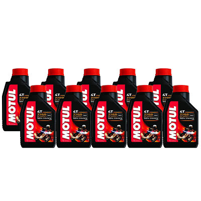 Motul 7100 4T 20W50 100% synthetic Ester 4-Stroke 10L Engine Motor Oil 10 x 1L