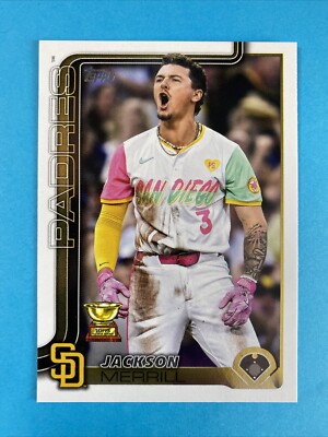 2025 Topps Baseball Series 1 All-Star Rookie Jackson Merrill #125