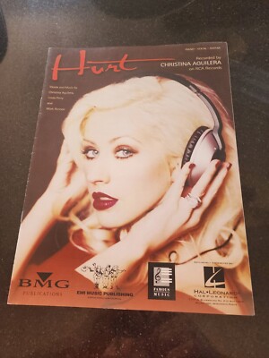 Hurt (Christina Aguilera) Piano Vocal