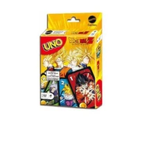 Mattel Games Uno Dragon Ball Z Card Game for Family Night Featuring Tv Show Them