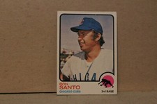 1973 TOPPS  RON SANTO  BASEBALL  CARD #115