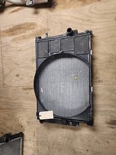 Oem Bmw E34 530i E32 Radiator Wauto Trans Cooler Shroud 88-93 Used