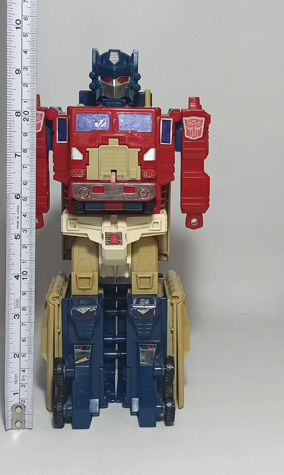 HASBRO VTG 1988 TRANSFORMERS G1 POWERMASTERS OPTIMUS PRIME SUPER GINRAI w/ FLAWS - Image 2 of 4