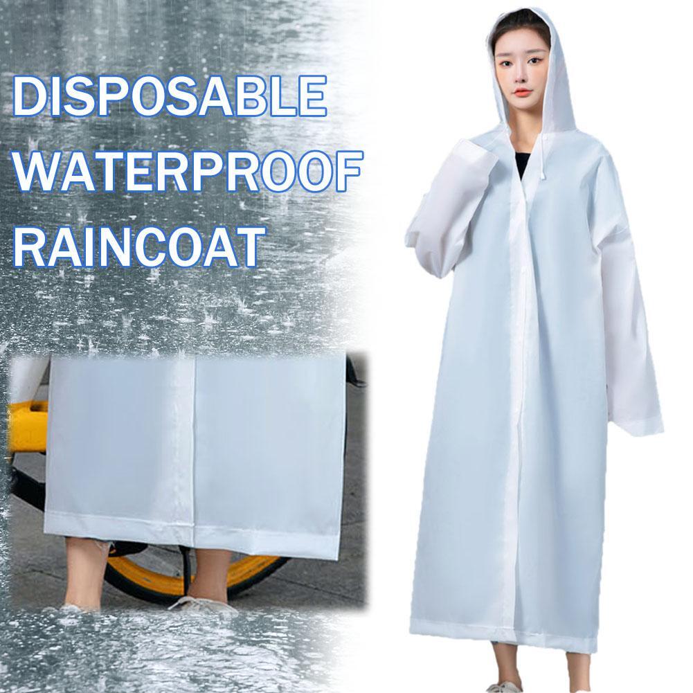 Waterproof Reusable Rain Poncho for Adults Camping & Festivals-image