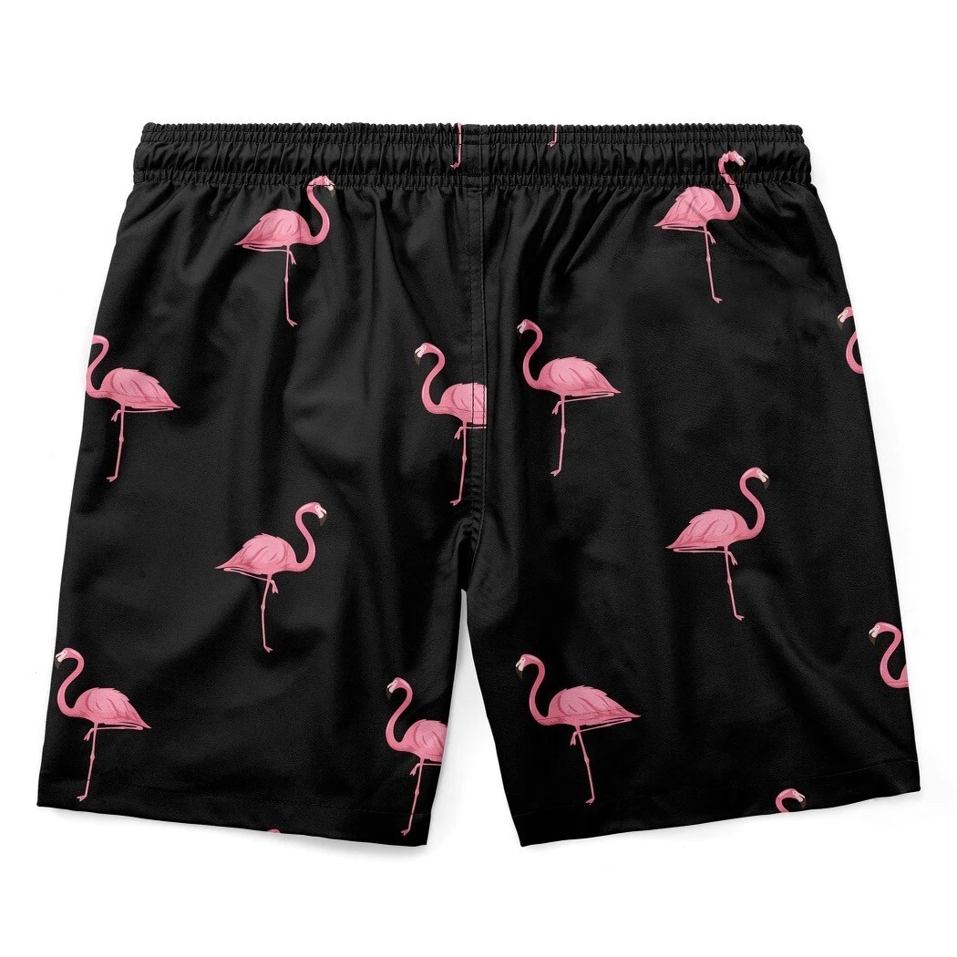 Men's pink flamingo shorts sale