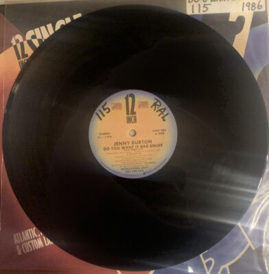 Jenny Burton, Maxi-Single, 12'', Promo, VG+, Do You Want It Bad Enuff *Disco Funk