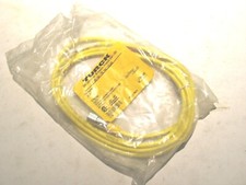 NIB TURCK KB 4T-2 CORDSET FEMALE STRAIGHT PIG TAIL 1/2"-20 4X 22AWG 2M P8645
