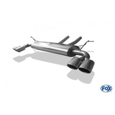 FOX Duplex Sportauspuff Porsche Cayenne 955 3.2l rechts links je 2 x 115x85mm
