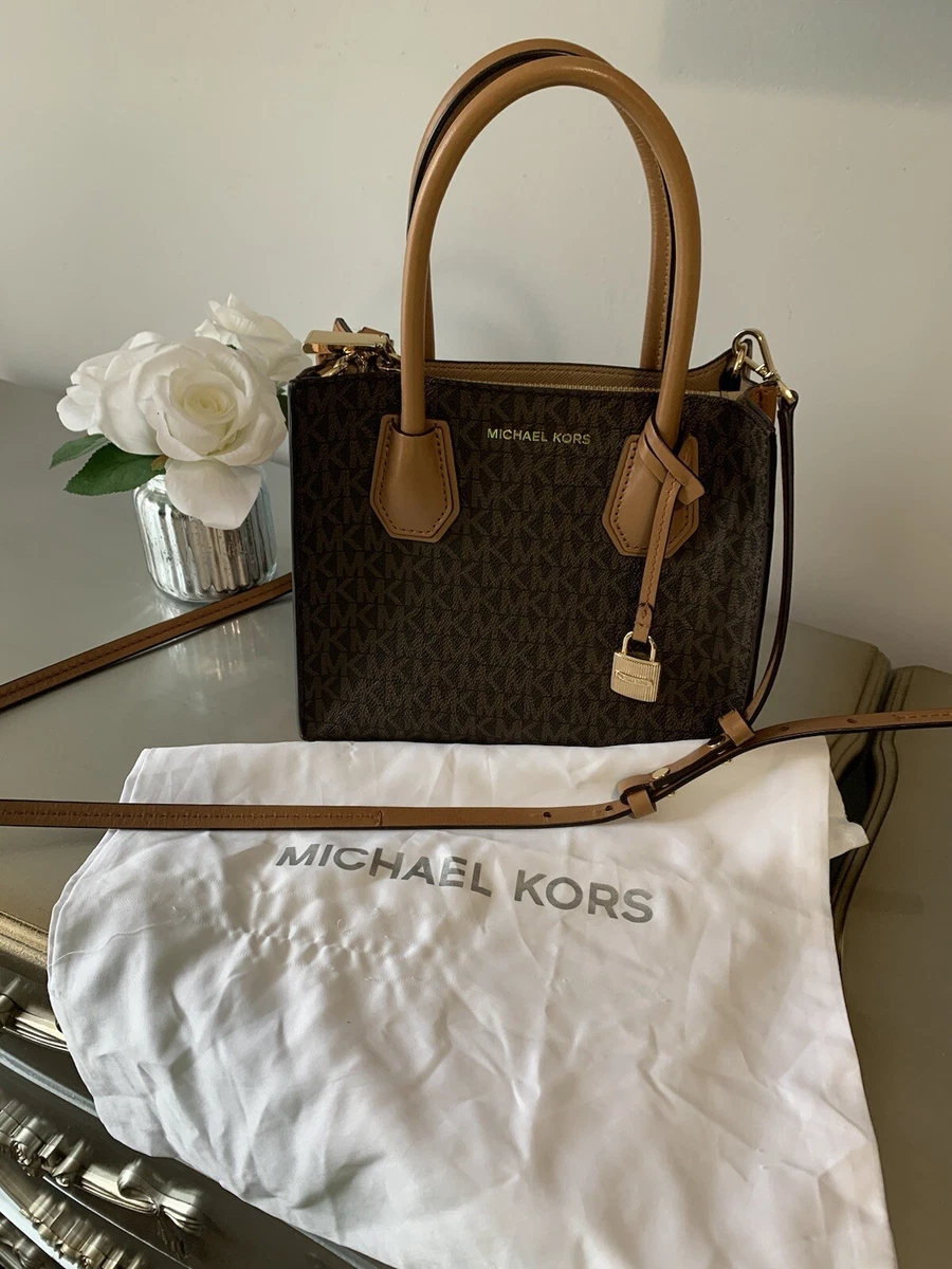 Michael kors tan cross body best sale bag