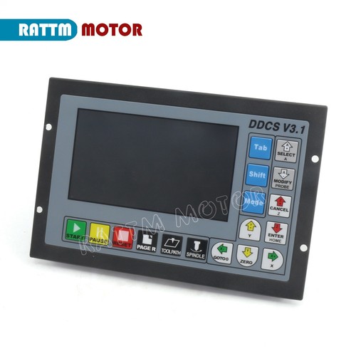 4-osiowy system sterowania CNC 500khz Offline Motion DDCSV3.1 i MPG Koło ręczne「UE」 - Zdjęcie 16 z 19