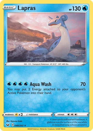 Lapras 048/202 Swsh01: Sword & Shield