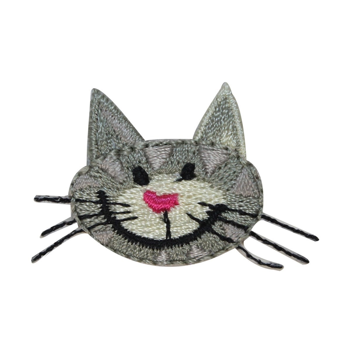 kitty♡ ID 3044 Happy Cat Face Patch Kitten Kitty Cute Pet Embroidered