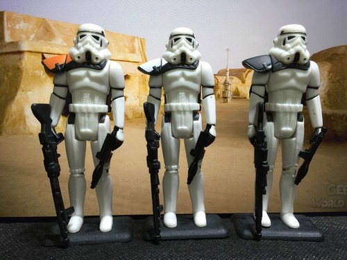 Custom Vintage Star Wars Sandtrooper ( Army Trooper Builder ) - Afbeelding 1 van 1