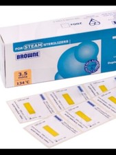 AUTOCLAVE / STERILIZER TST (TEST STRIPS) 50 per Pack  Tattoo,dental,vet