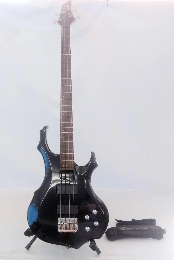 Grass Roots Electric Bass Guitar Black