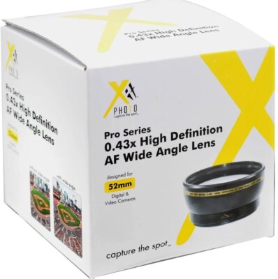 Xit Pro XT52WAB 52mm 0.43x High Definition AF Wide Angle Lens