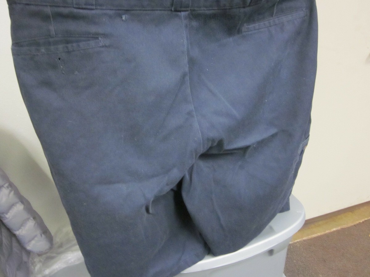 Used & Faded Dickies Men's Size 42 Navy Blue Short Pants | eBay