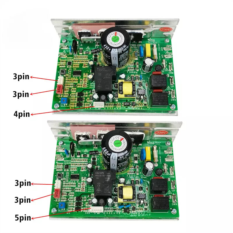 K。 Original PCB-ZYXK9-1012-V1.3 Treadmill Motor Controller PCB