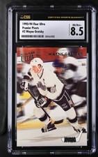 1993-94 FLEER ULTRA PREMIER PIVOTS GRETZKY #2 CGC/CSG 8.5